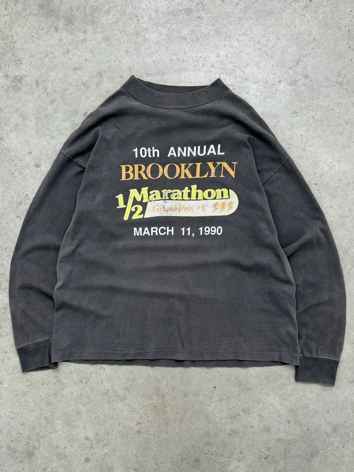FADED "BROOKLYN MARATHON" LONGSLEEVE - 1990S