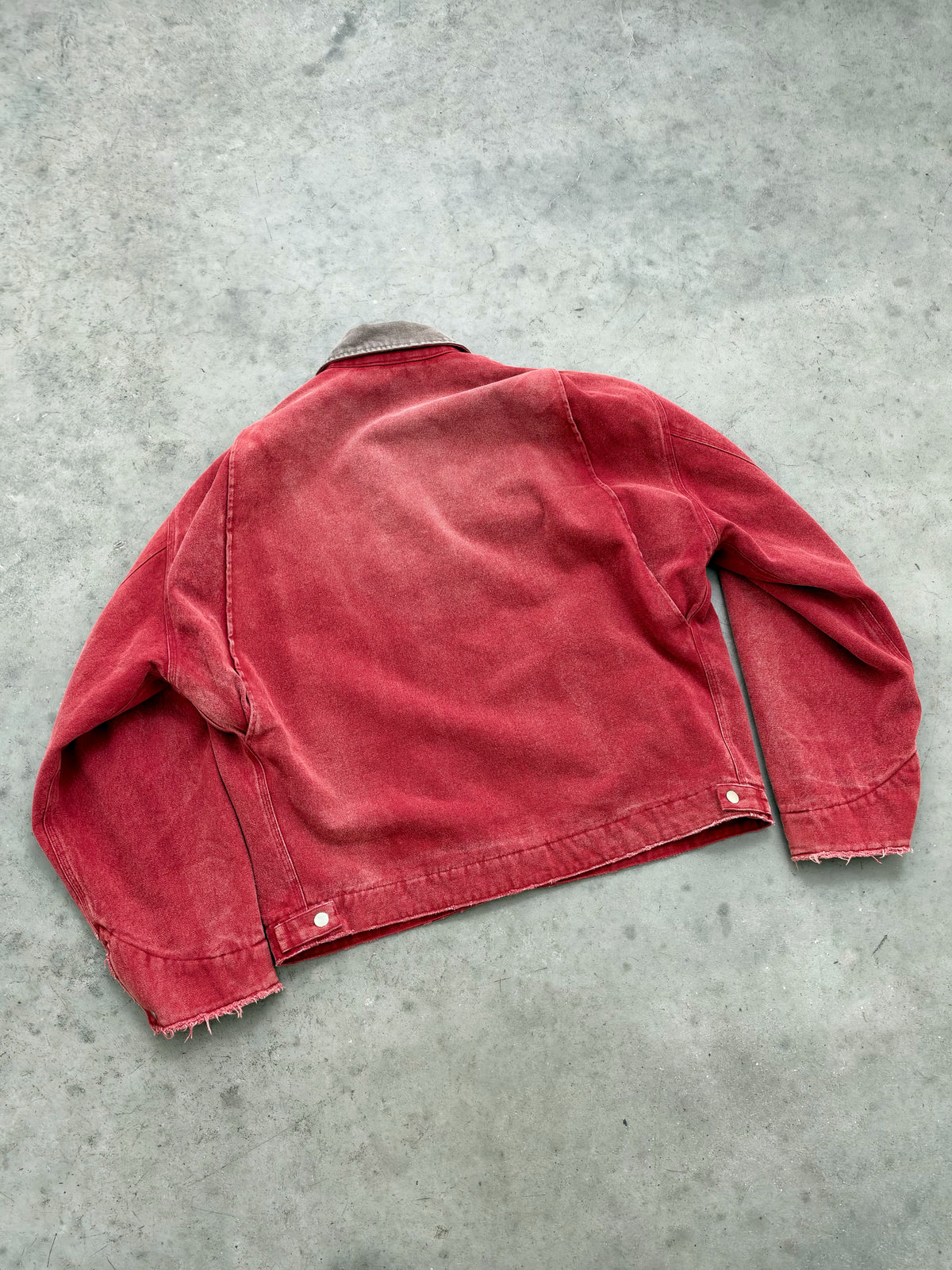 1/1 SAMPLE LAYTON JACKET - SUN FADED MAROON
