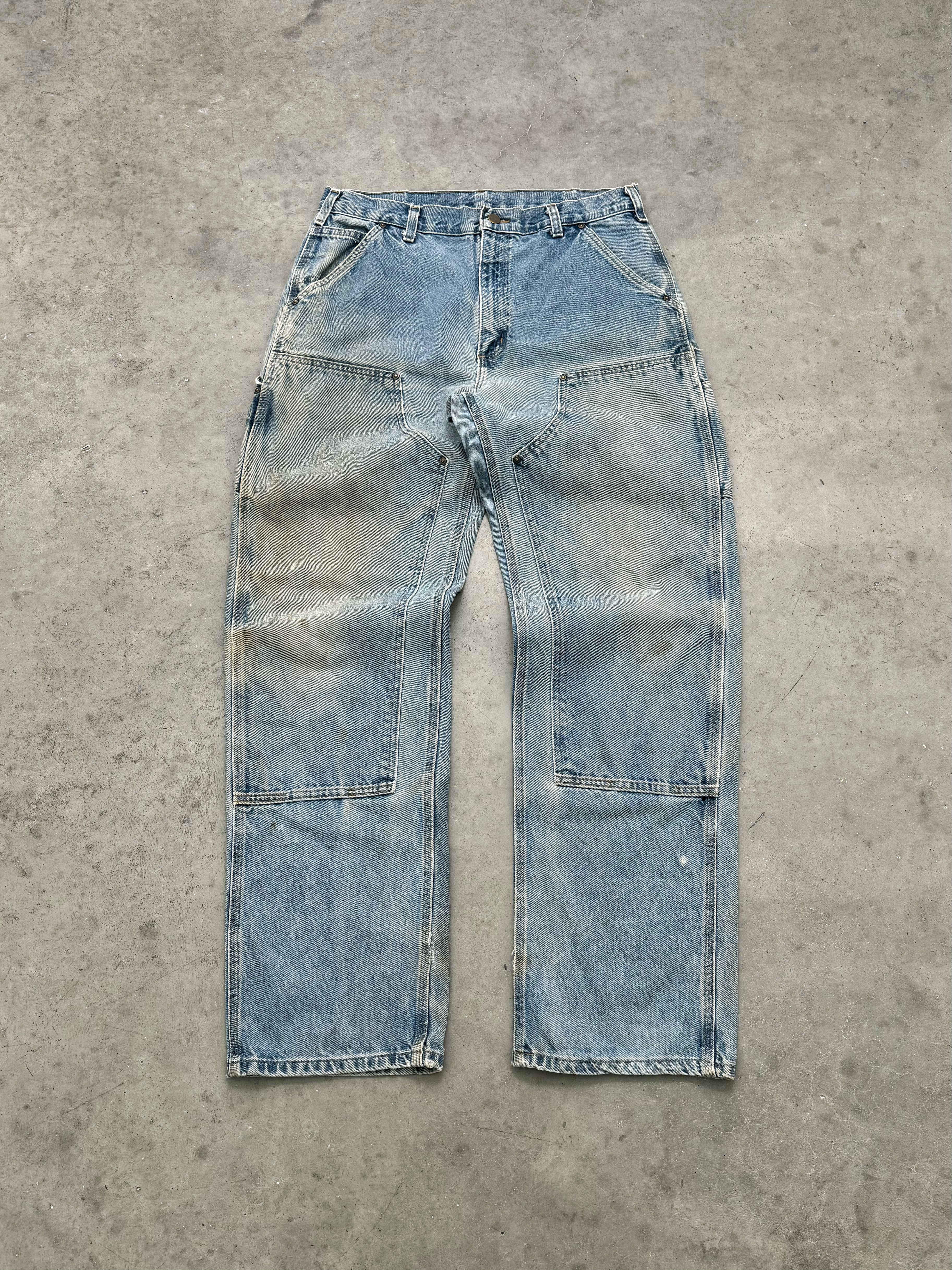 FADED DENIM CARHARTT DOUBLE KNEES - 2000S