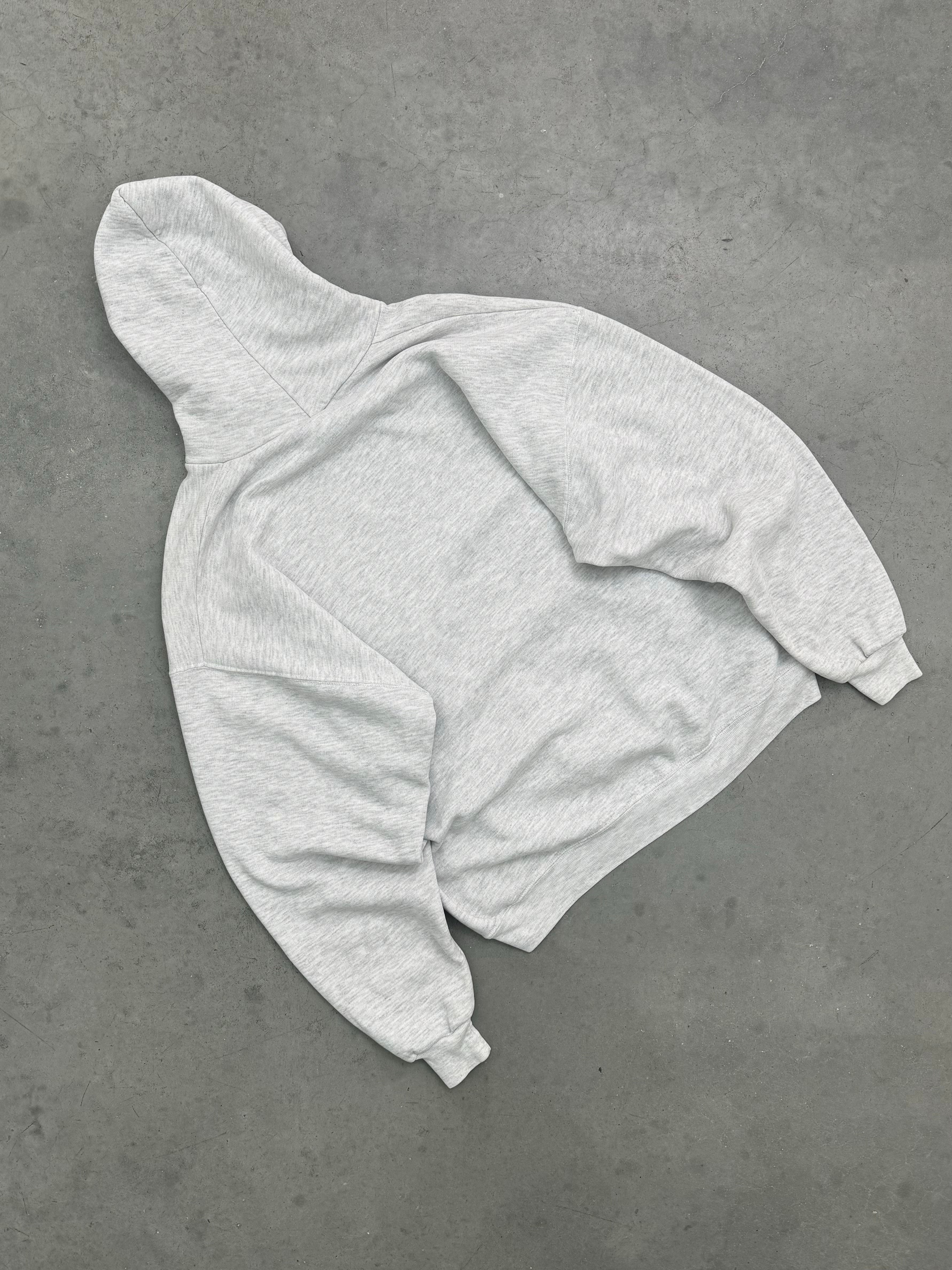 FADED GREY "OXFORD" HOODIE - 1990S