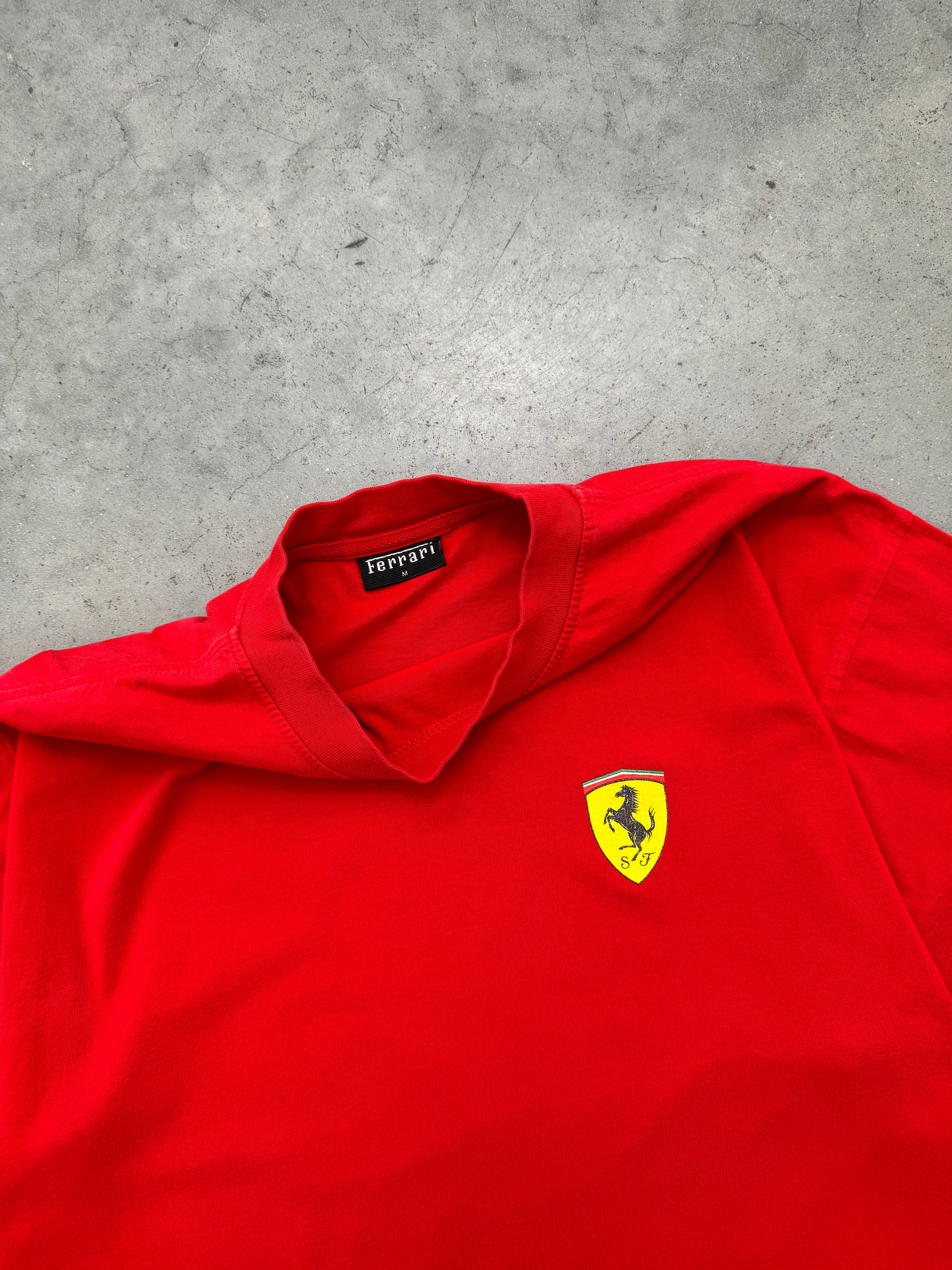 FADED RED "FERRARI" TEE - 1990S