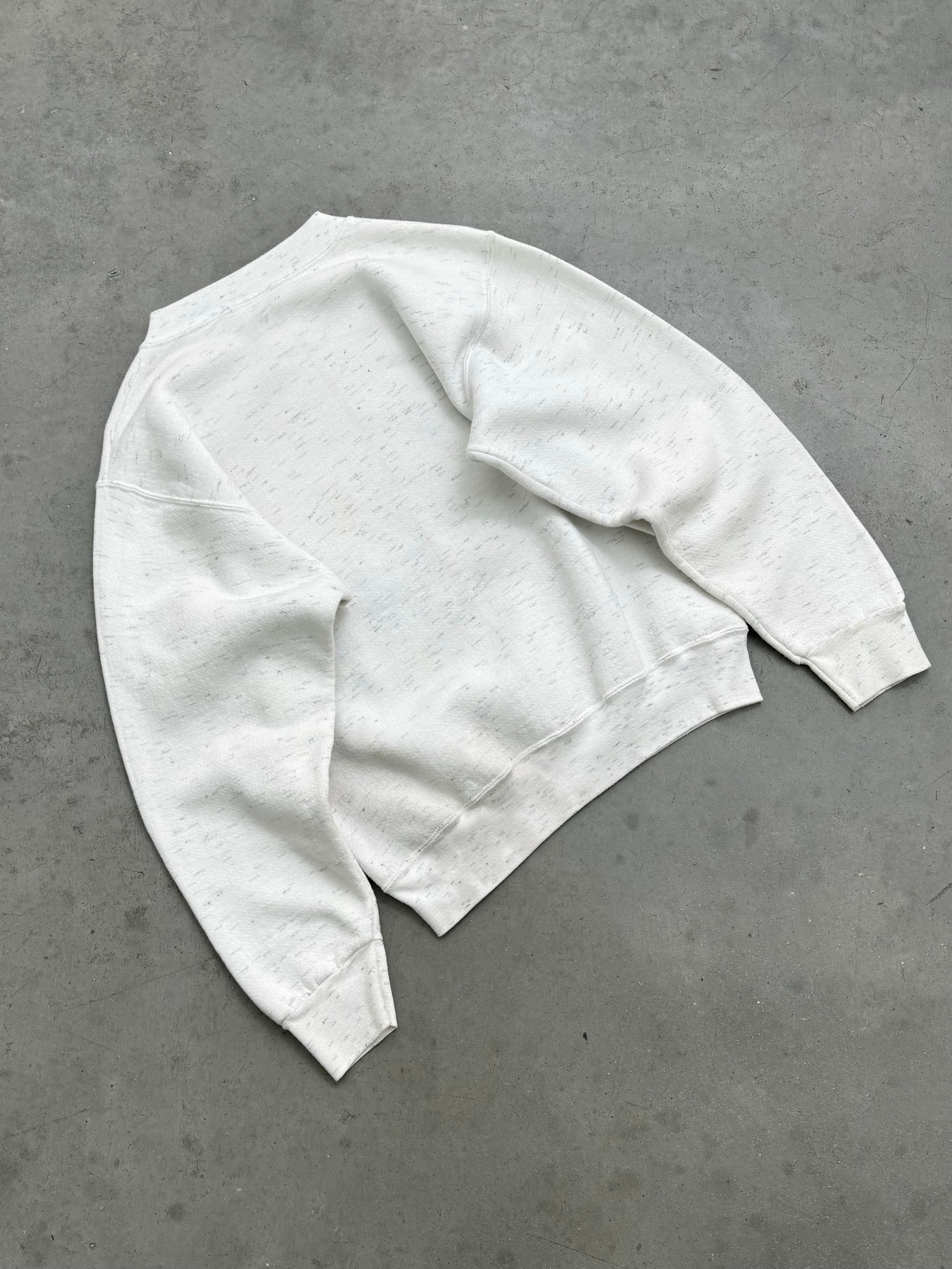 HEATHER GREY “BMW” CREWNECK - 1990S