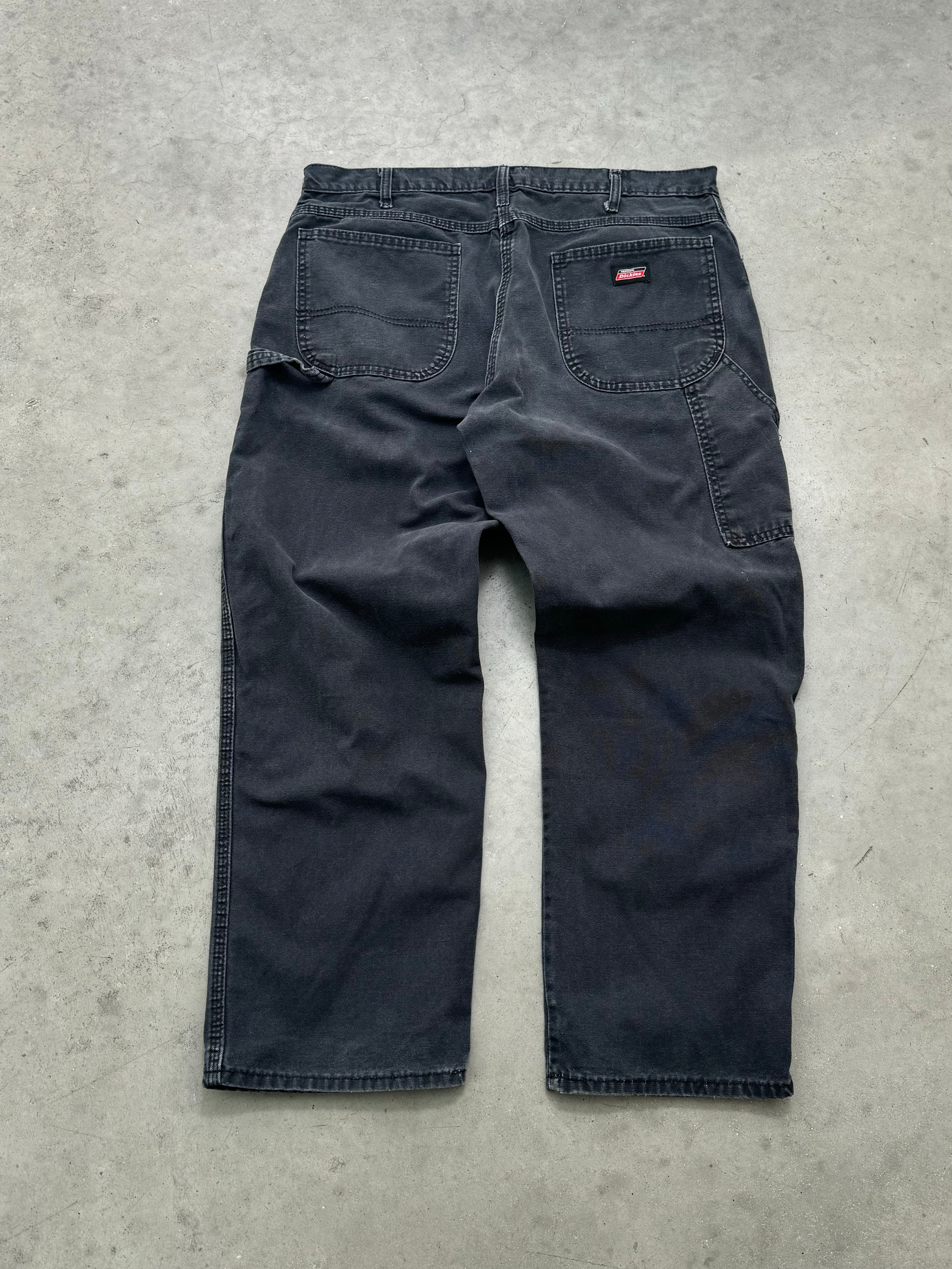 FADED BLACK DICKIES CARPENTER PANTS - 2000S