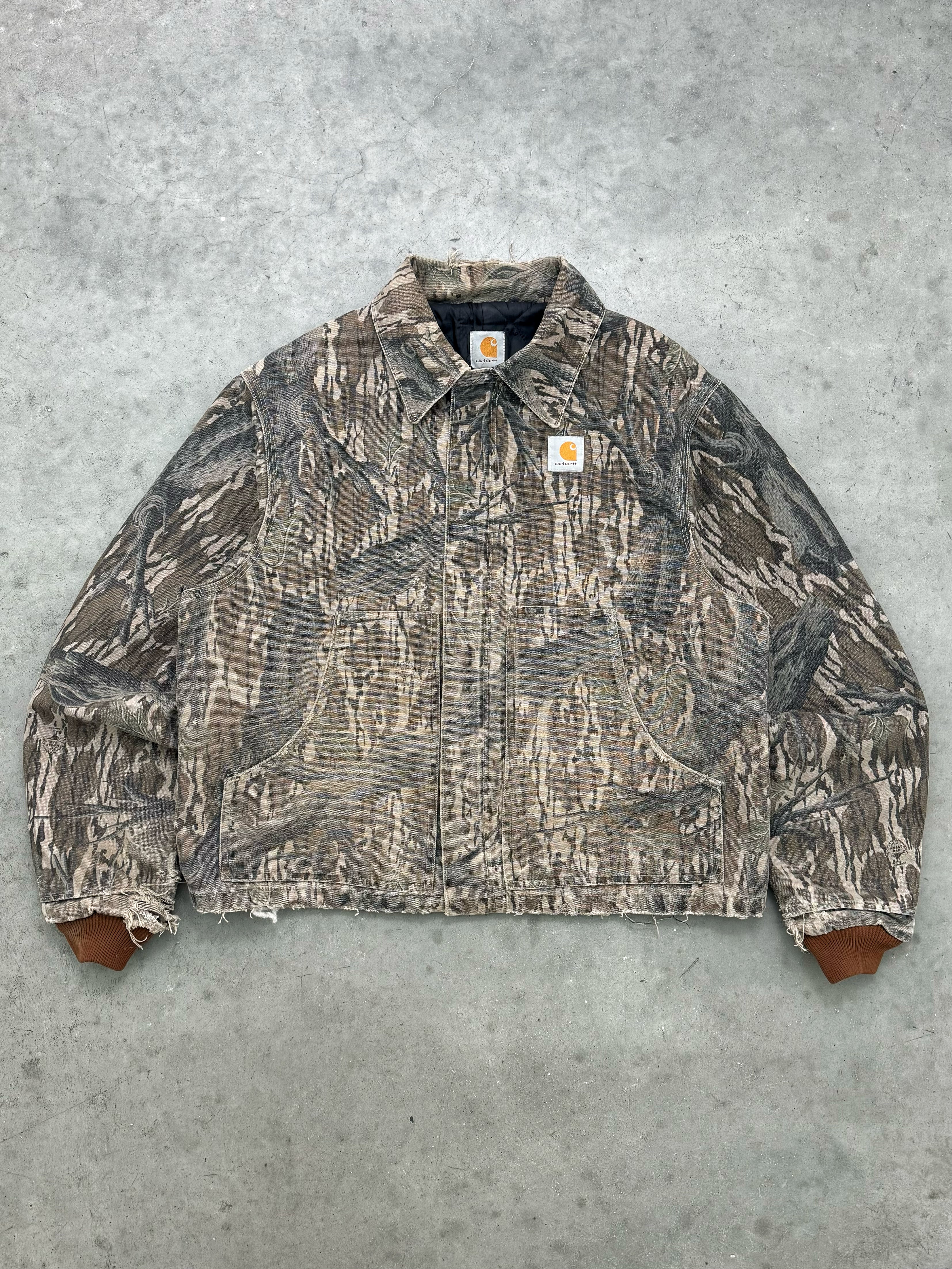 FADED CAMO CARHARTT ARCTIC JACKET - 1990S