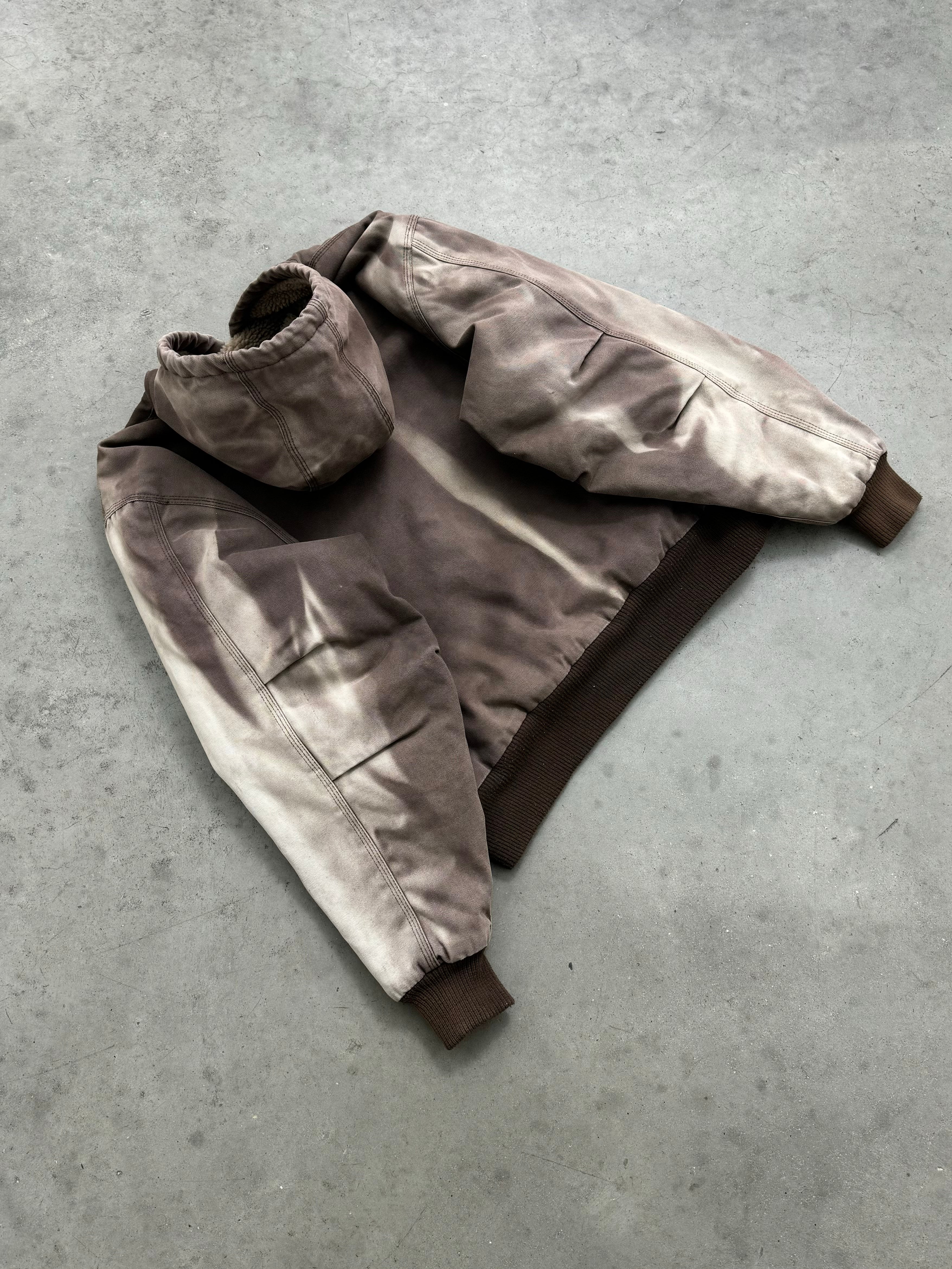 SUN FADED MUD BROWN WALLS WORKERS JACKET - 2000S