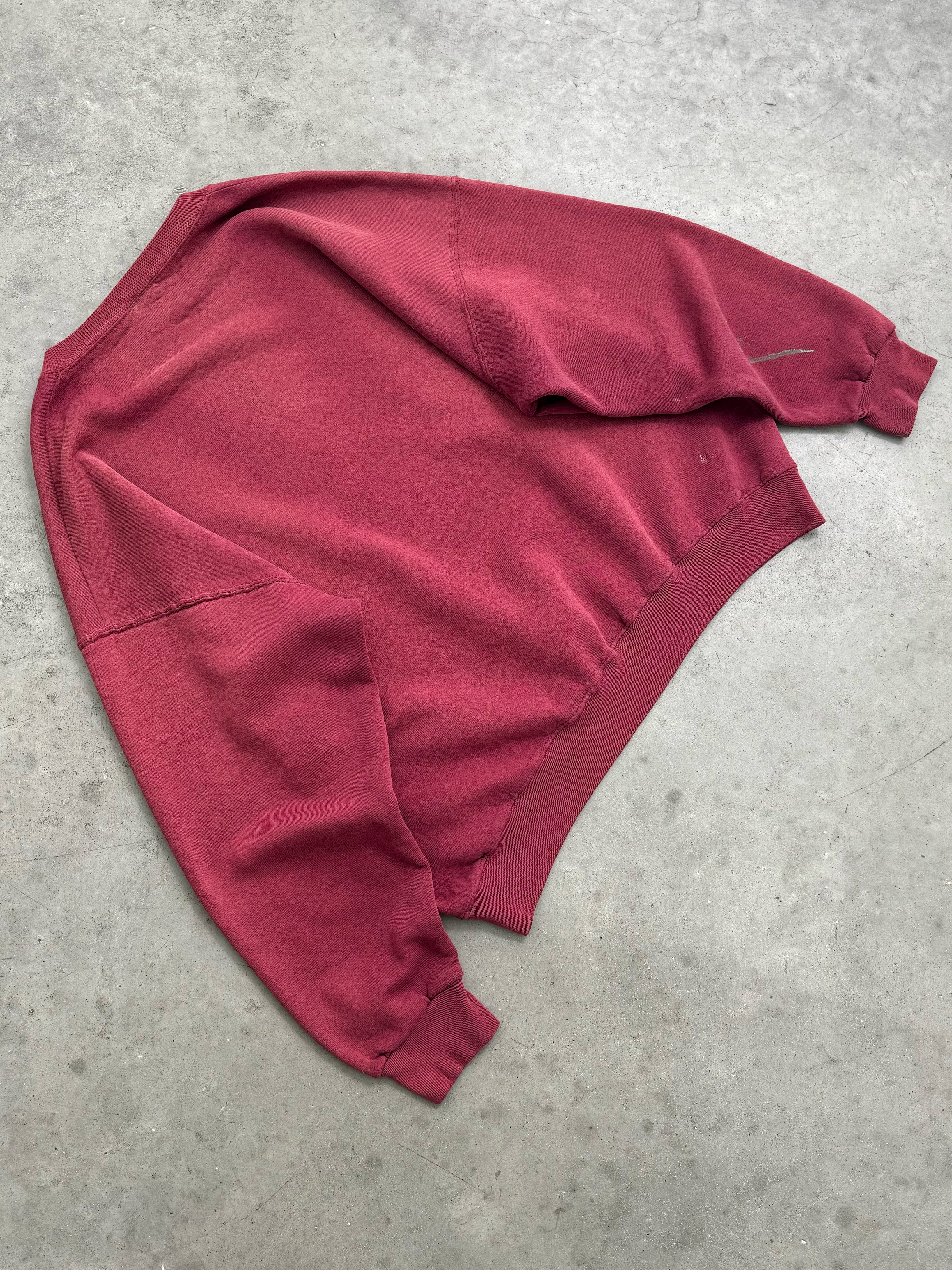 FADED MAROON "USA OLYMPIC" CREWNECK - 1990S