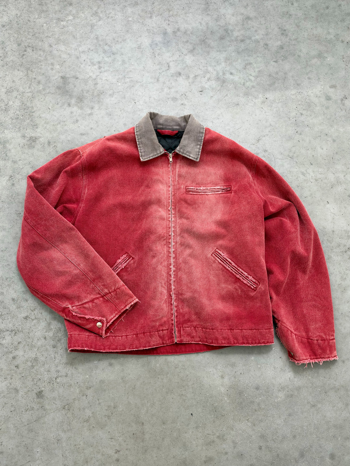 1/1 SAMPLE LAYTON JACKET - SUN FADED MAROON