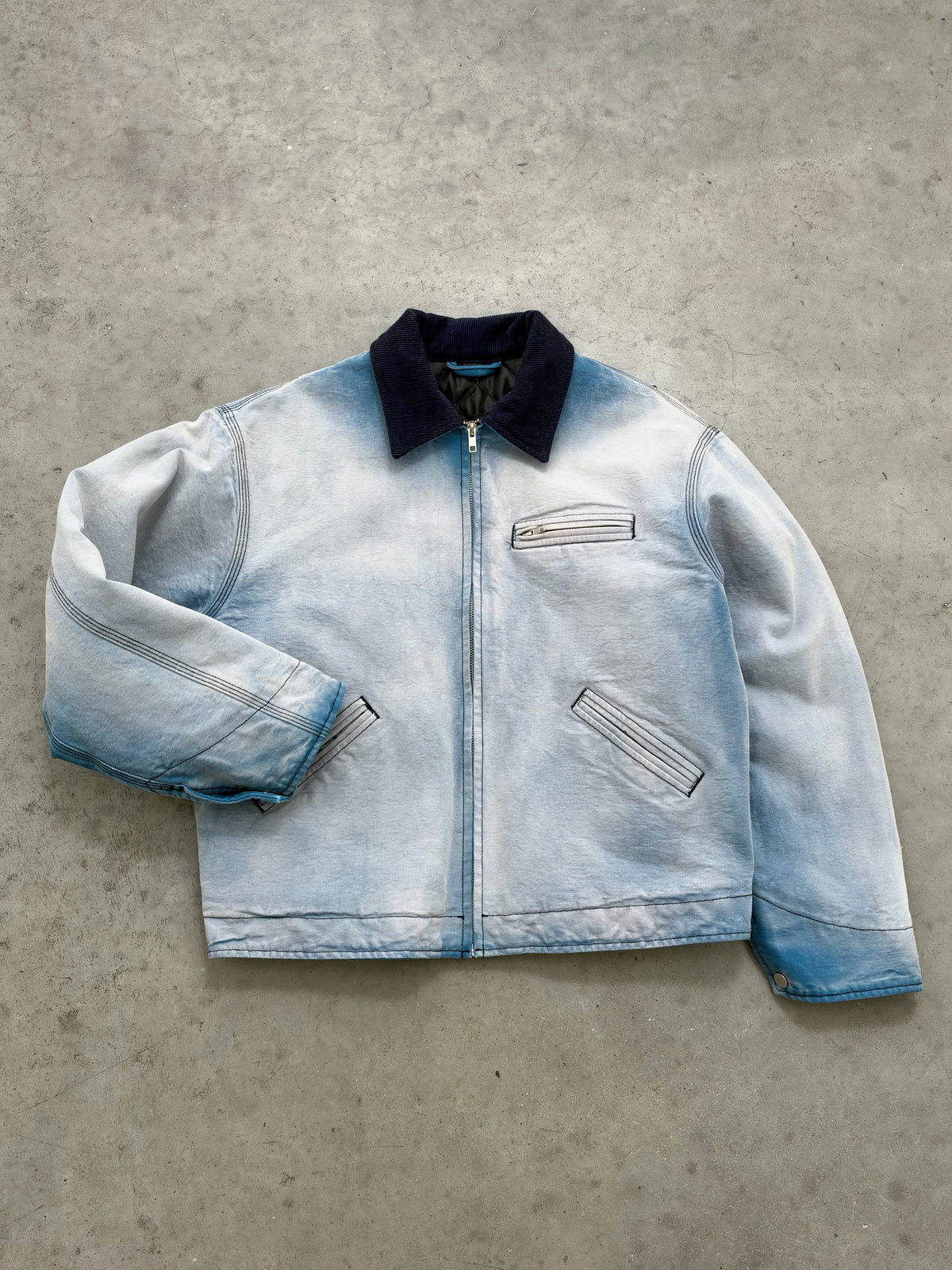 1/1 SAMPLE LAYTON JACKET - SUN FADED BLUE