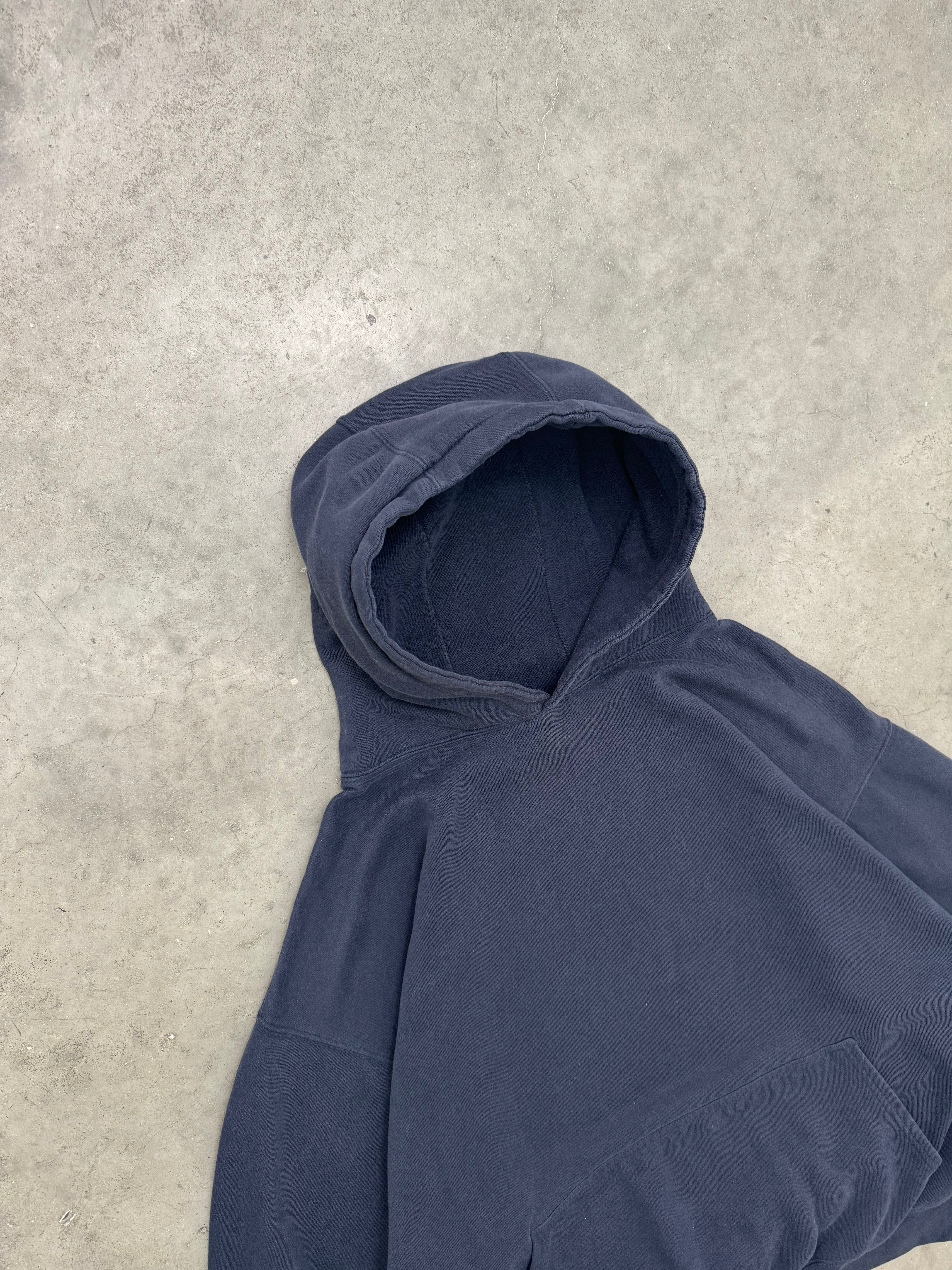 FADED MIDNIGHT BLUE HOODIE - 2000S