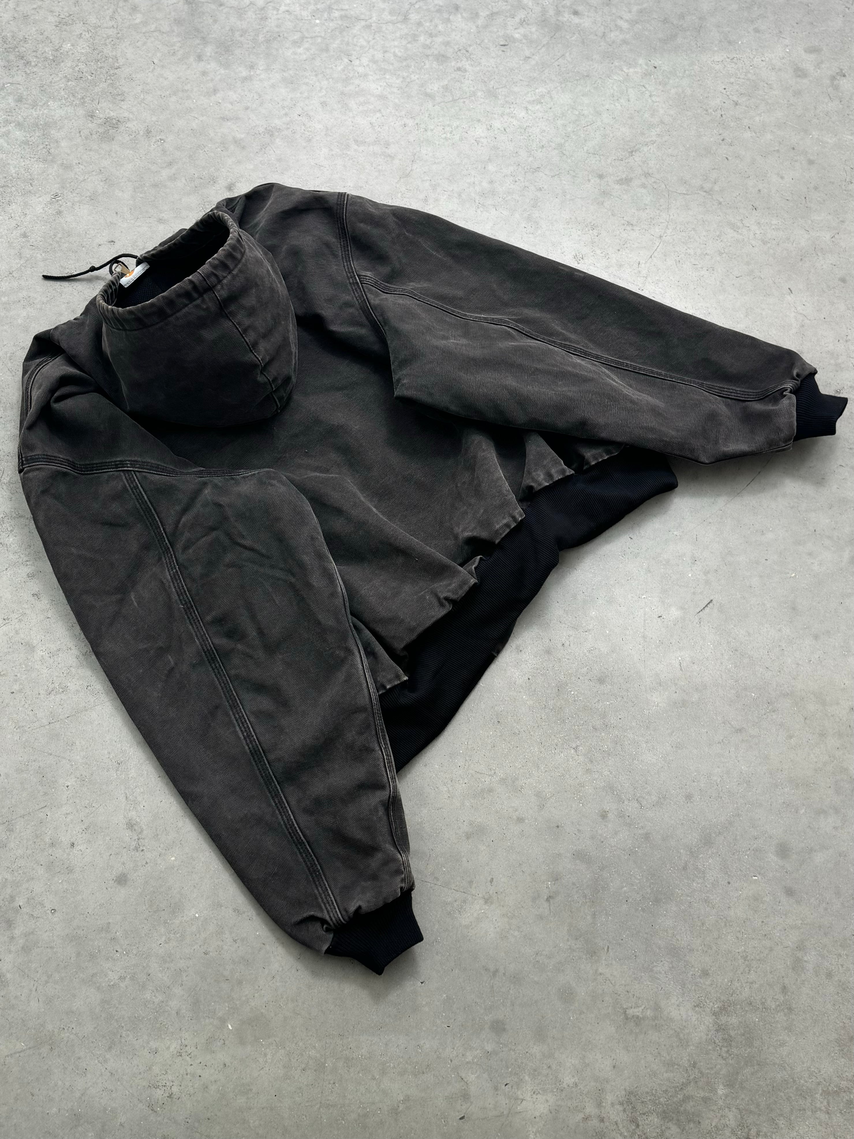 FADED BLACK CARHARTT ACTIVE JACKET - 1990S