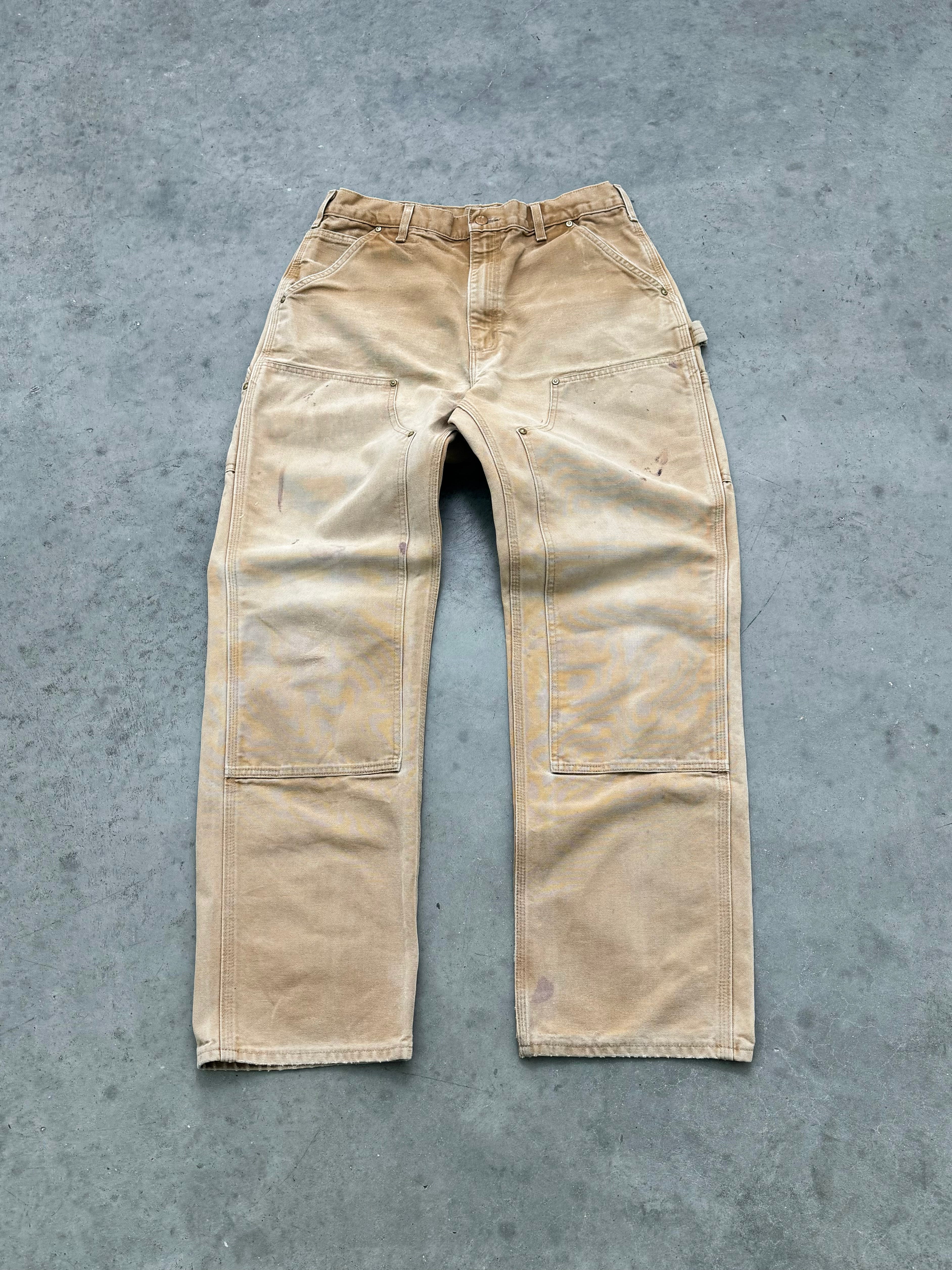 FADED SAND CARHARTT DOUBLE KNEES - 1990S