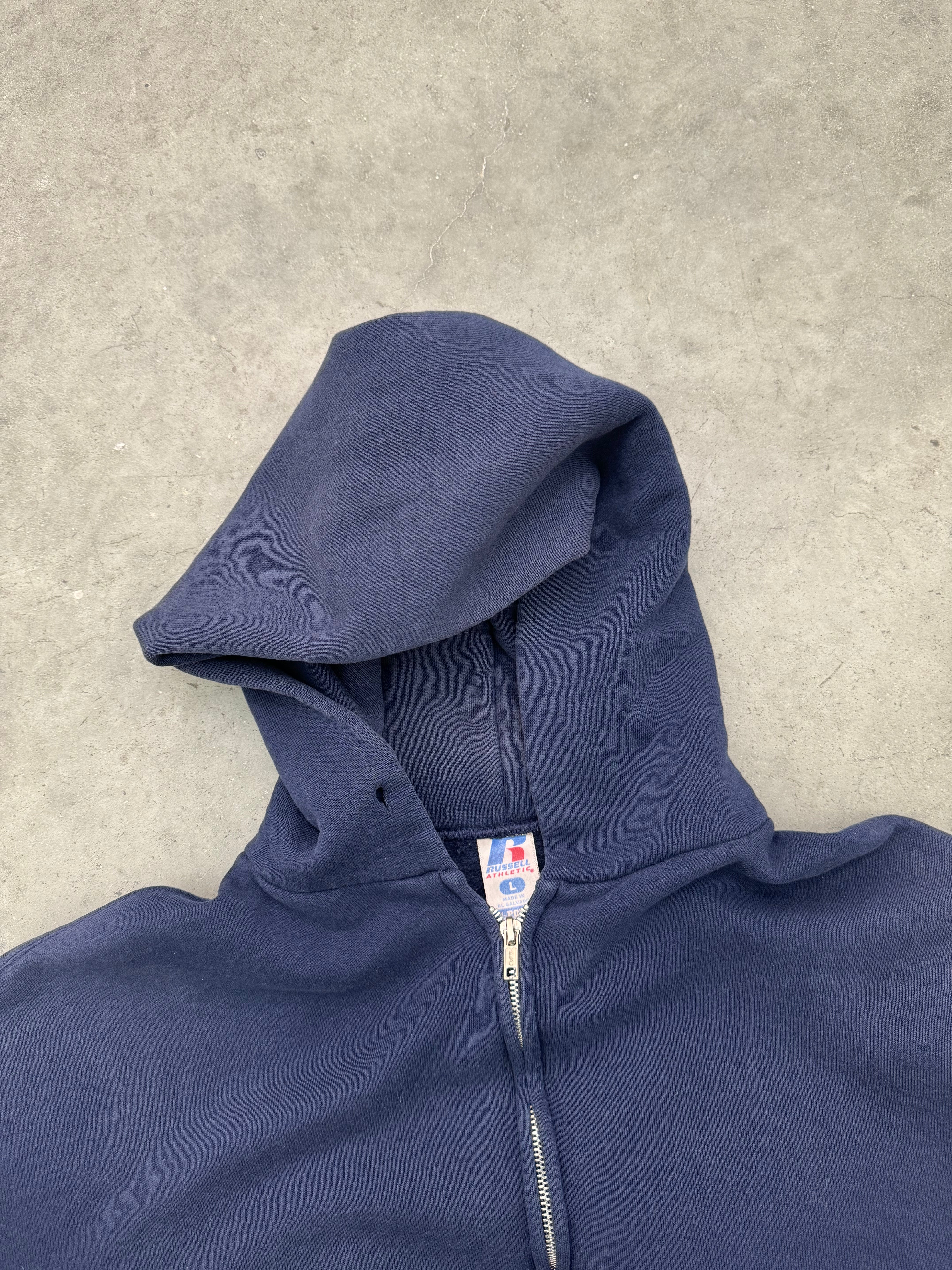 "YSL" RUSSELL ZIP-UP HOODIE - 2000S