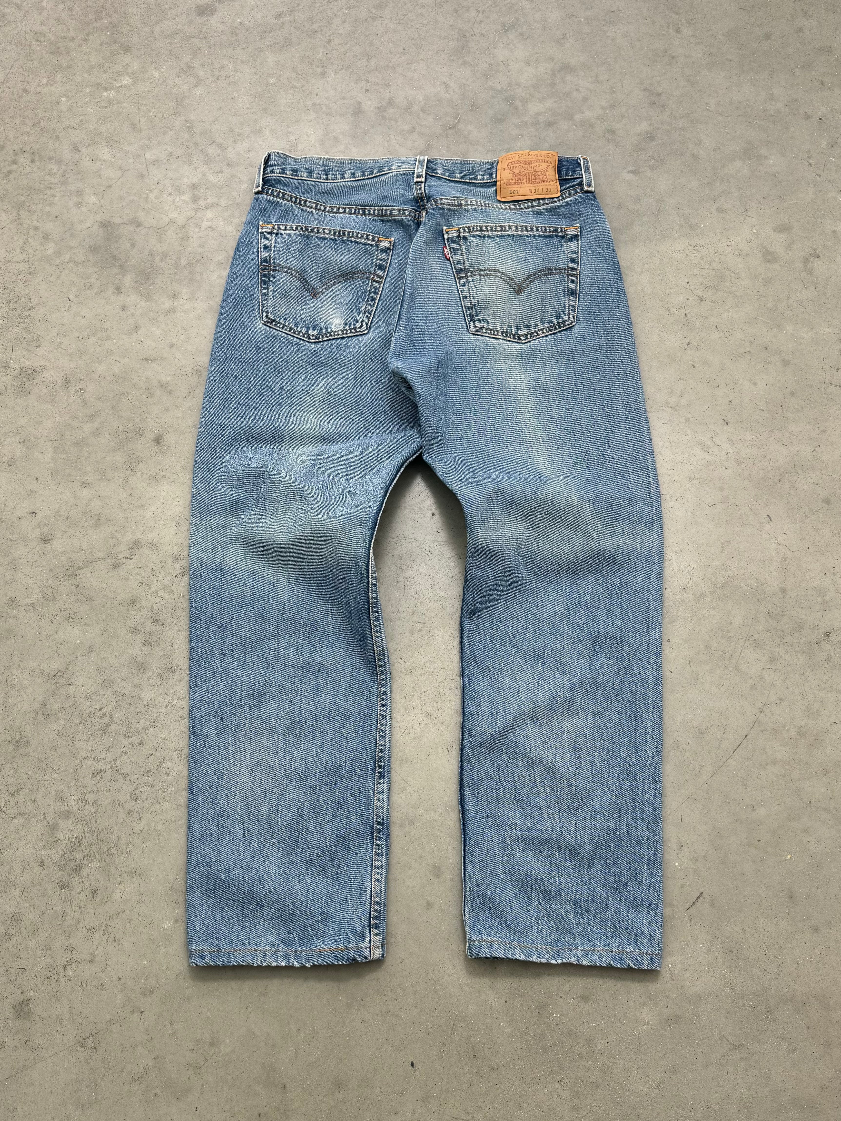 FADED BLUE LEVIS 501 JEANS - 2000S