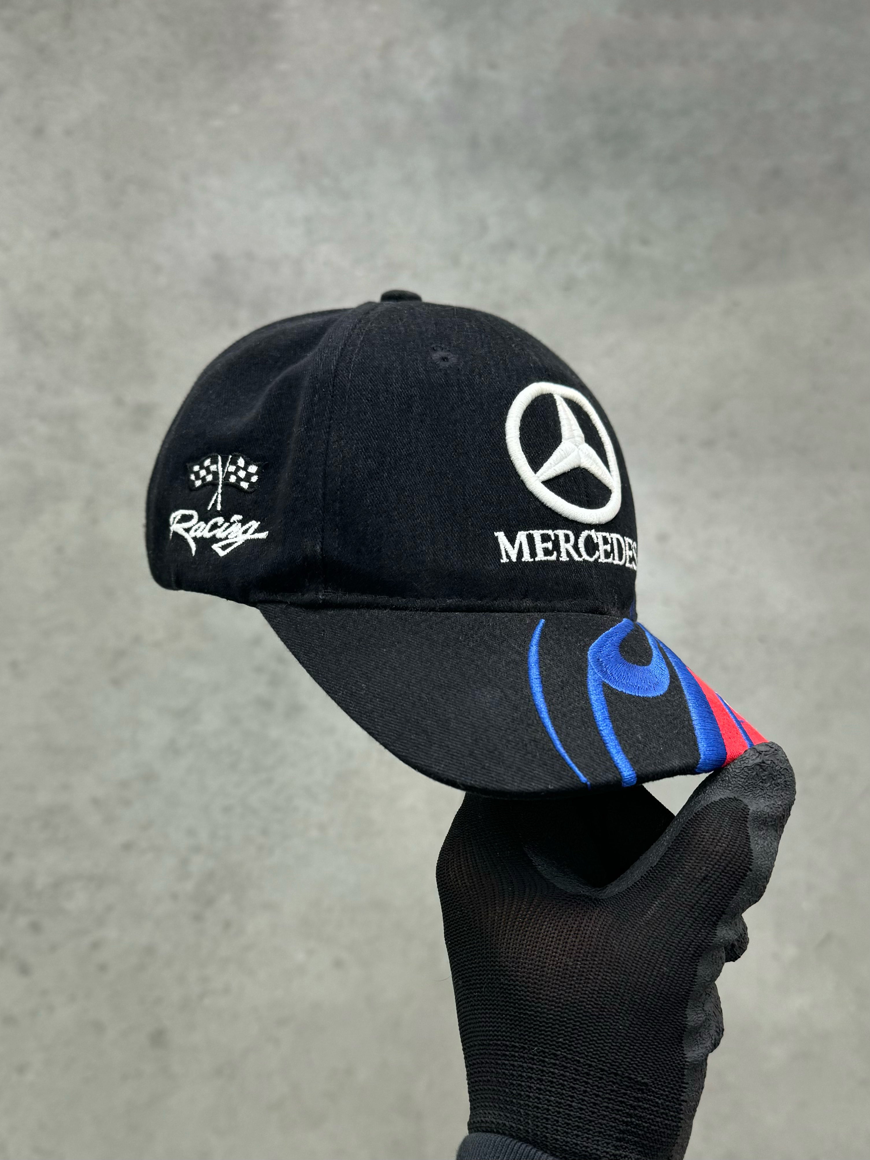MERCEDES BENZ RACING STRAPBACK HAT - 2000S