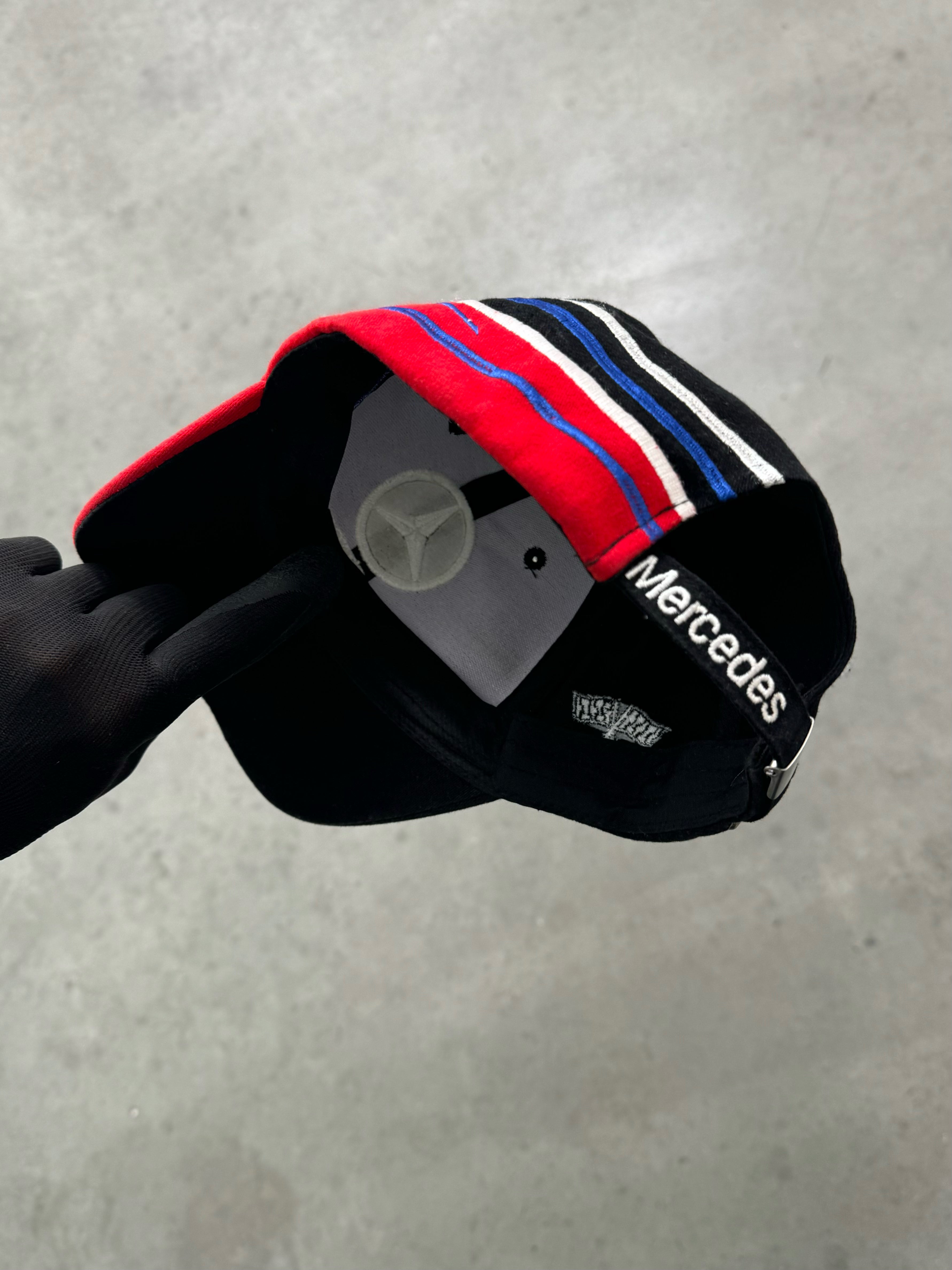 MERCEDES BENZ RACING STRAPBACK HAT - 2000S