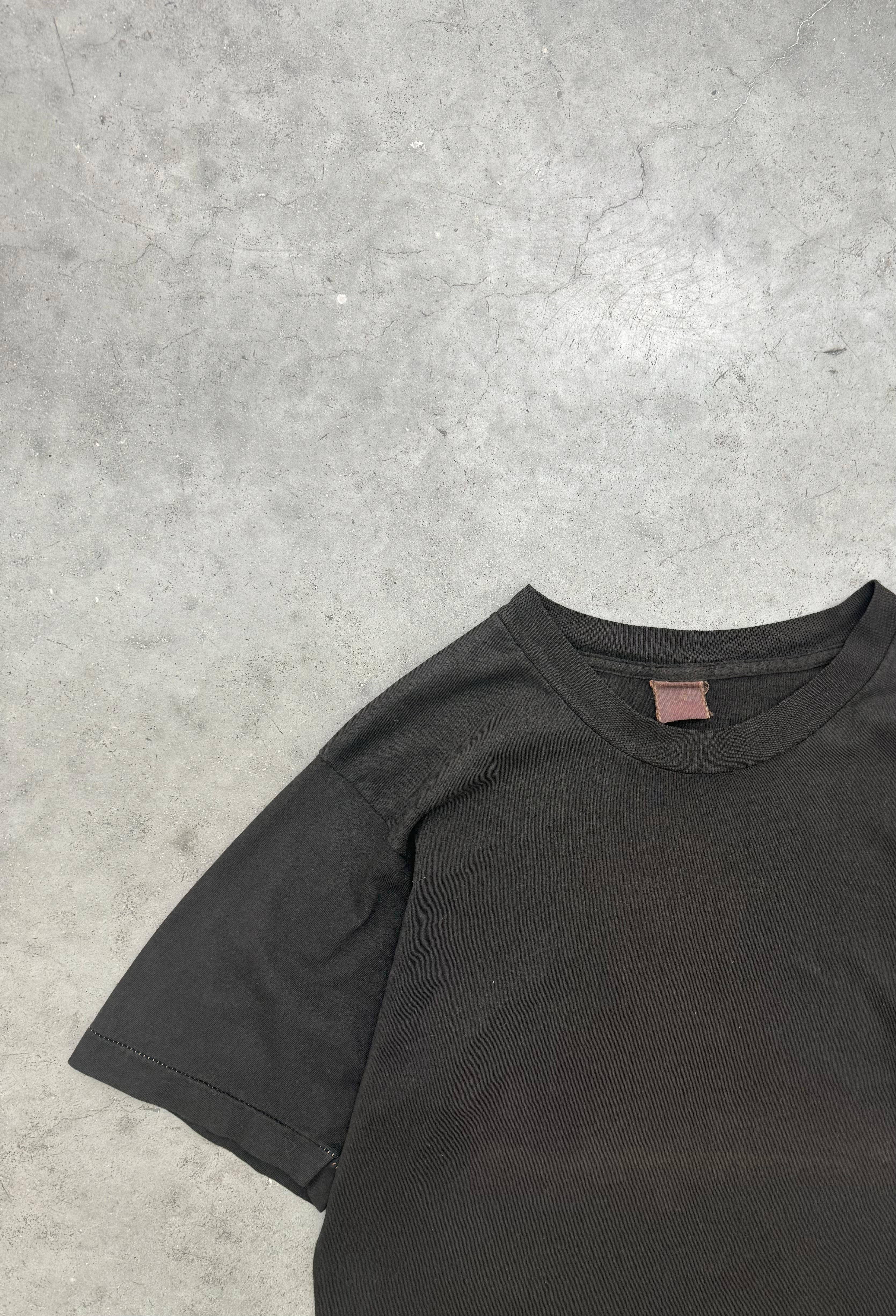 FADED BLACK OVER DYE TEE -1980S