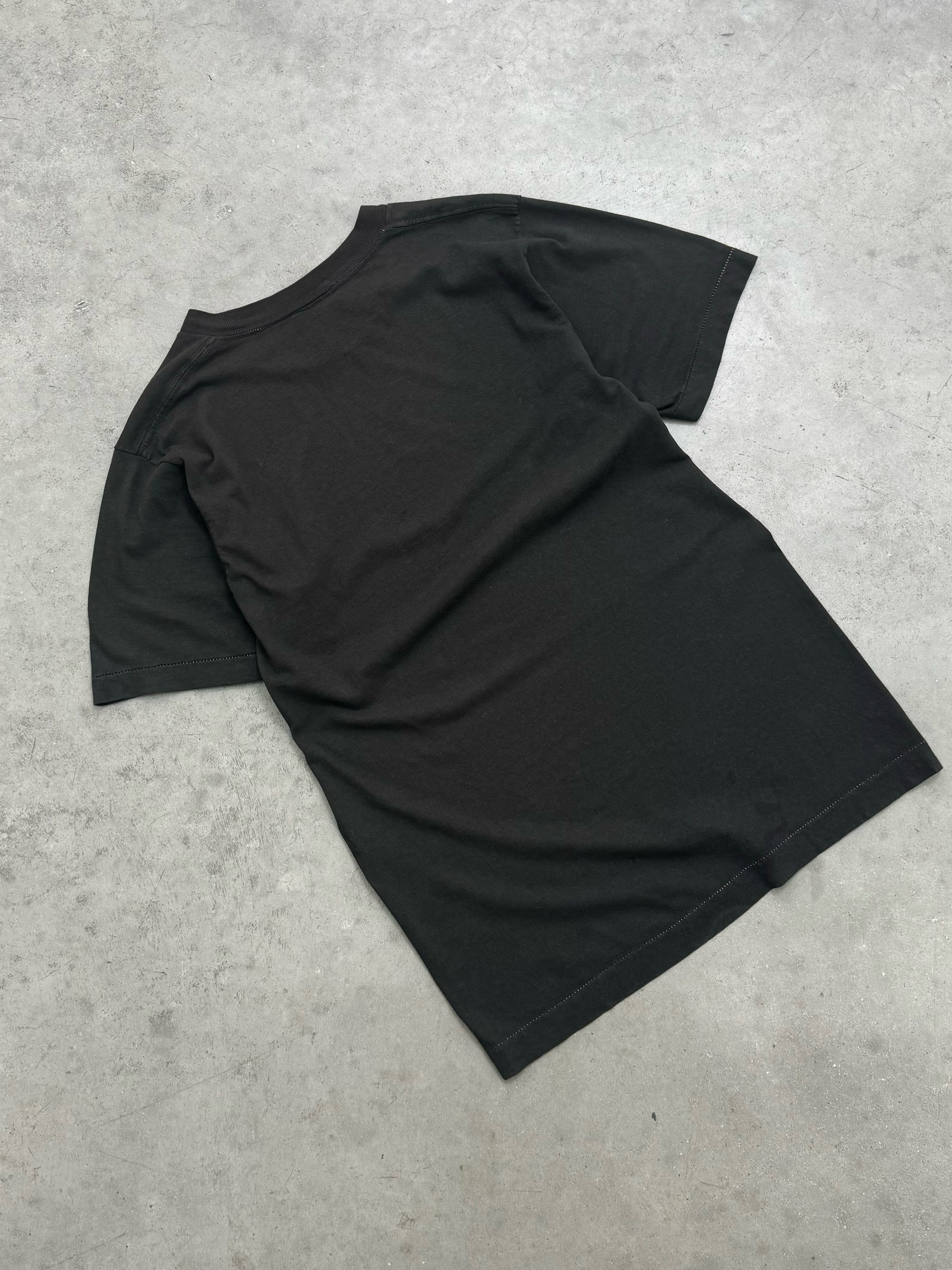 FADED BLACK OVER DYE TEE -1980S