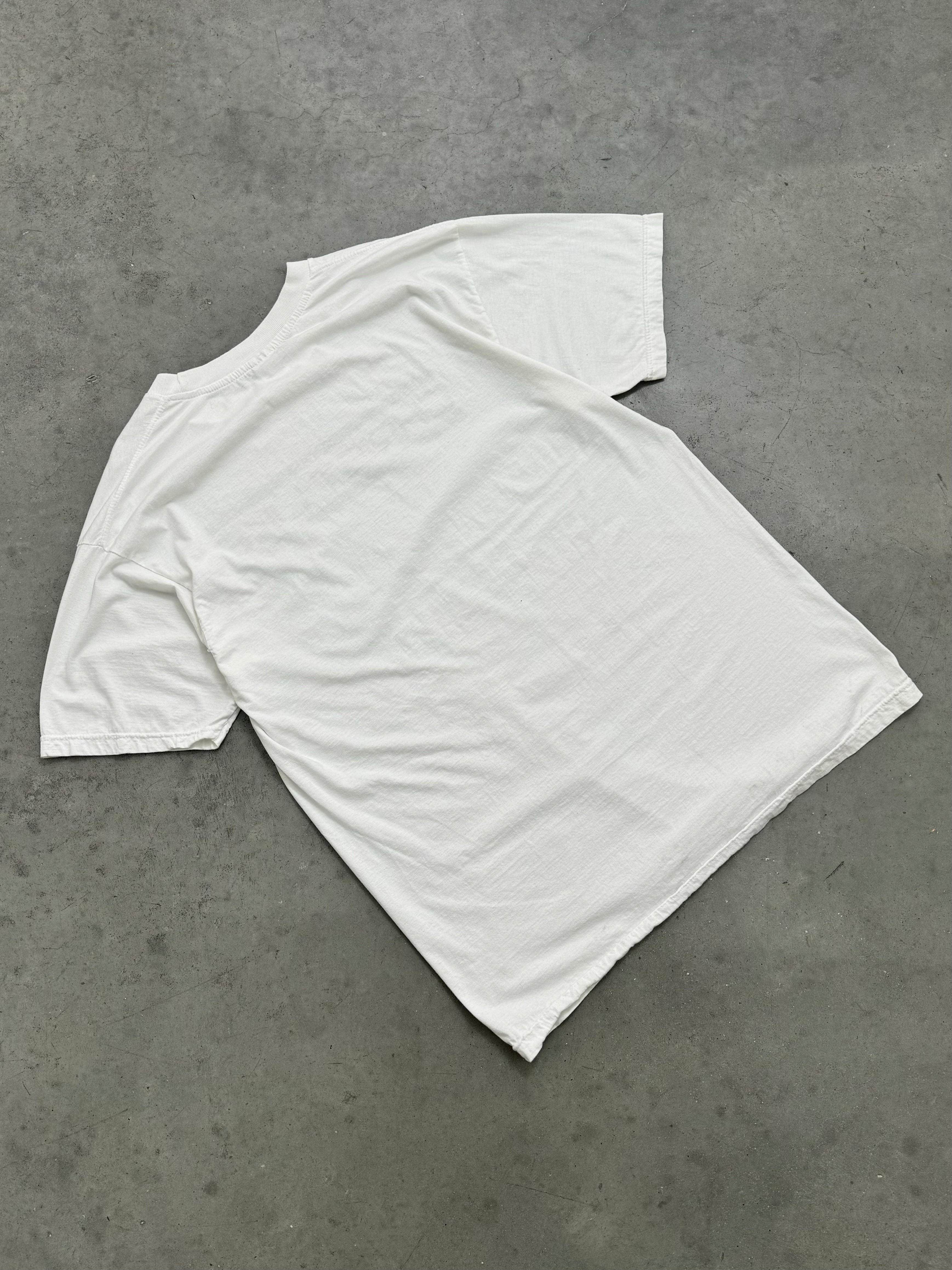 FADED WHITE "CHRIST LIKE RECORDS" TEE - X-LARGE