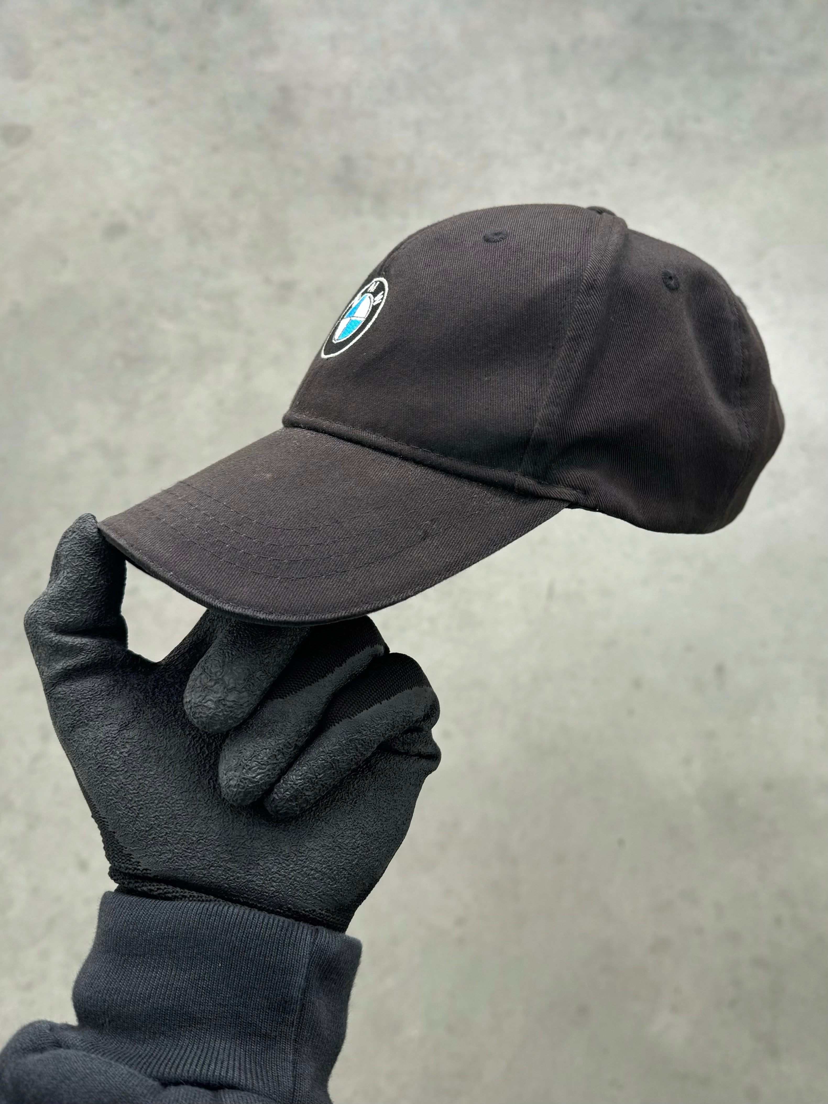 FADED BLACK "BMW" HAT - 2000S
